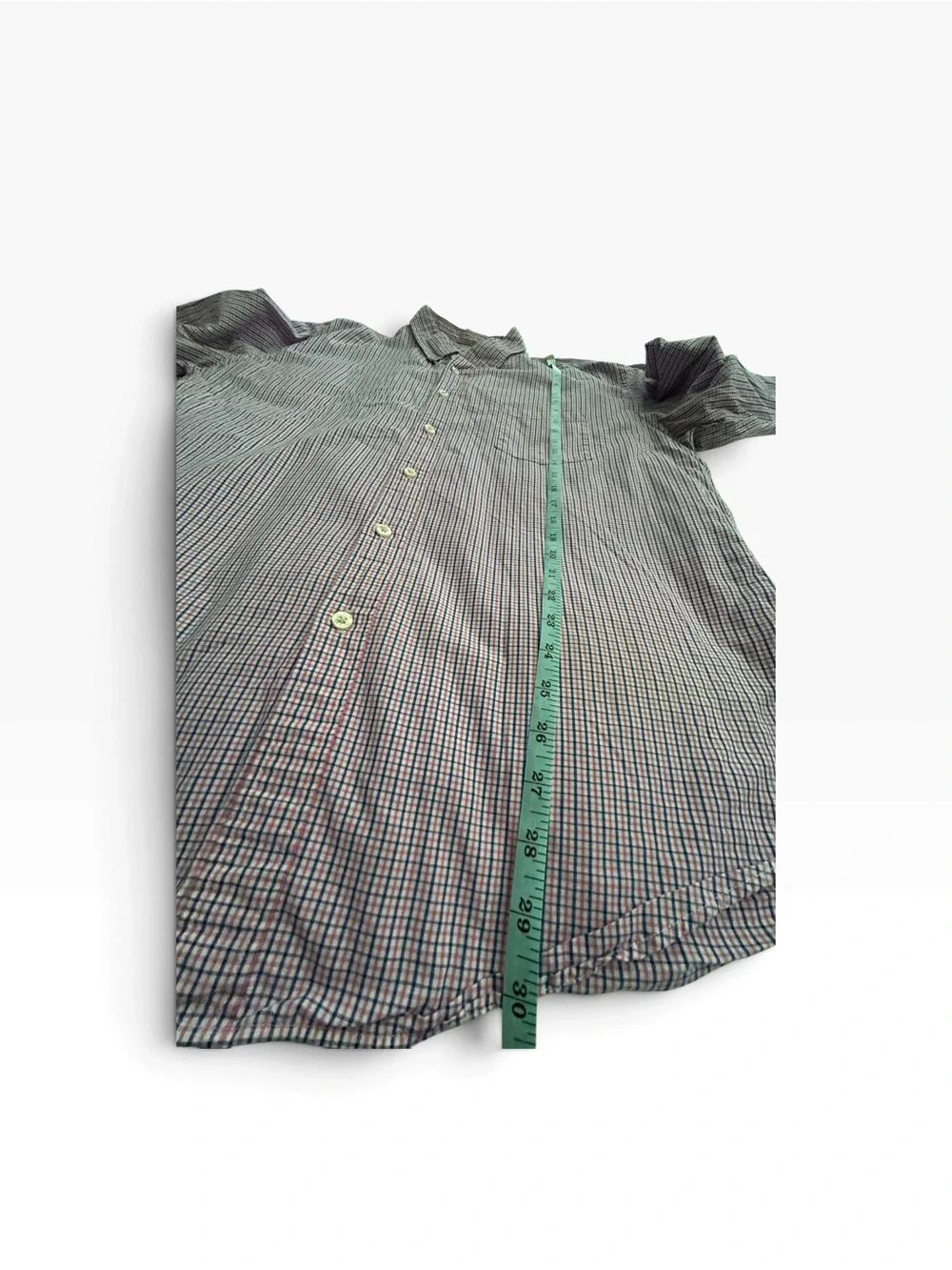 J. Crew Men's Long-Sleeve Button-Down Shirt in Gray Mini-Check